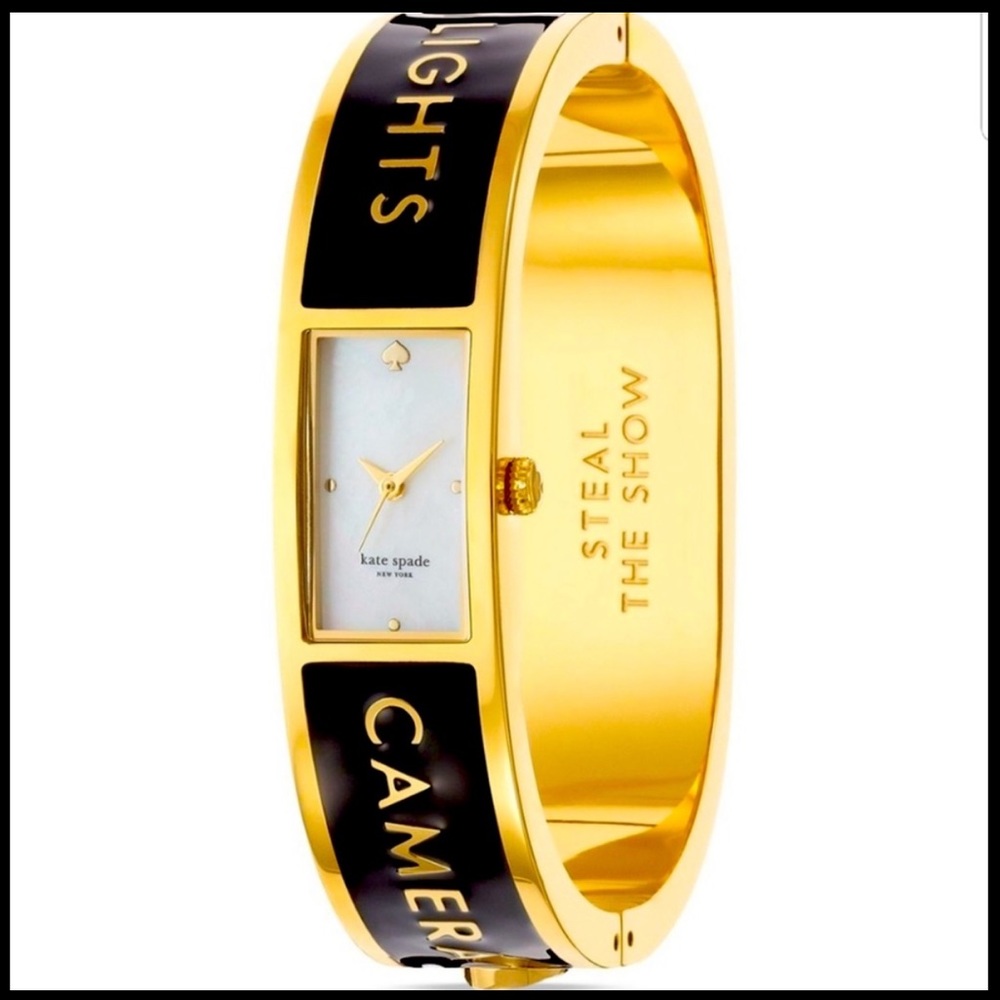 Kate Spade Bangle Watch “Lights Camera Action”